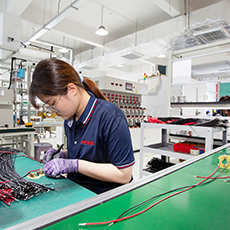 Gruppo motore CC con spazzole