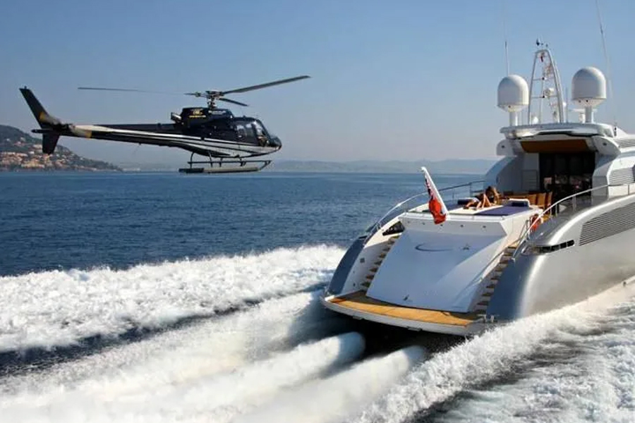 Aerei e yacht